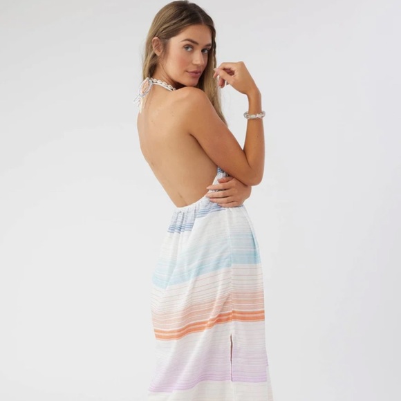 🔆O’NEILL🔆 LANGLEY HALTER MAXI DRESS - Picture 16 of 16